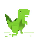3d Running Dinosaur for Google Chrome