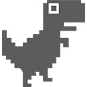 T-Rex Dinosaur Game for Google Chrome